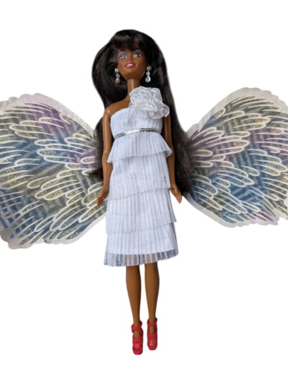 2 For $20 🩷 1996 Barbie Angel Princess African American Doll